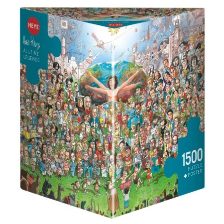 Puzzle Heye Légendes de tous les temps 1500 pièces Heye - 1