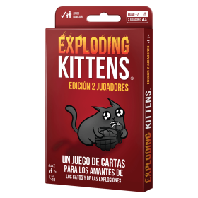 Exploding Kittens Edición 2 Jugadores Asmodée - 1