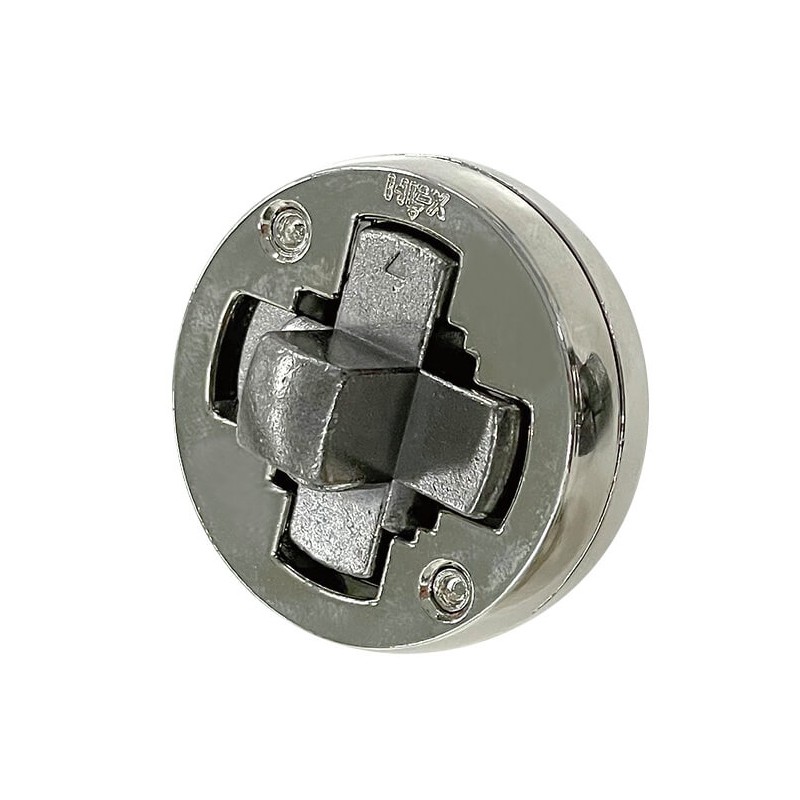 Casse-Tête Huzzle Cast CAKE (diff.4) - Jeu de société - Casse têtes - Hanayama - En vente sur L'Antre Temps