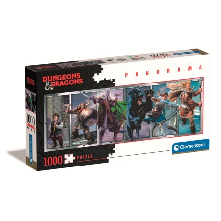 Casse-tête Clementoni Panorama Donjons et Dragons 1000 pièces Clementoni - 1