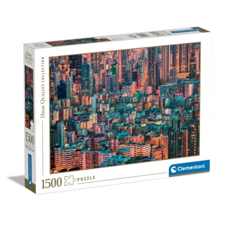 Clementoni Puzzle La Ruche, Hong Kong 1500 pièces - kubekings