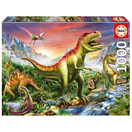 Educa Jurassic Forest Puzzle 1000 pièces Puzzles Educa - 1