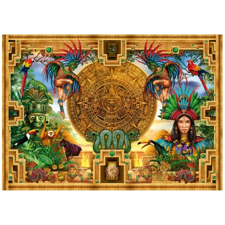Puzzle Educa Mayan Aztec Assemblage 2000 pièces Puzzles Educa - 1