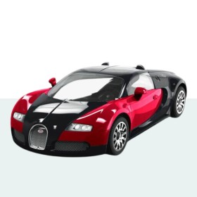 Bugatti Veyron Negro y Rojo Airfix - 1