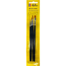 Blister Brosses N° 3/0-3-3-6-10 Heller - 1