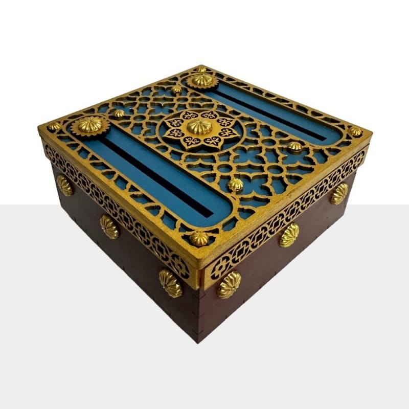 SALALIS Jeu de boîte de puzzle en bois Puzzle de boîte 3D de salle d