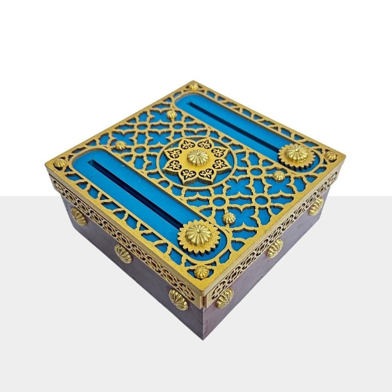 Boîte à Énigmes Puzzle En Bois Pour Cadeaux Surprise - Idéal Mariage, Anniversaire - 15,5 X 8,4 X 5 Cm