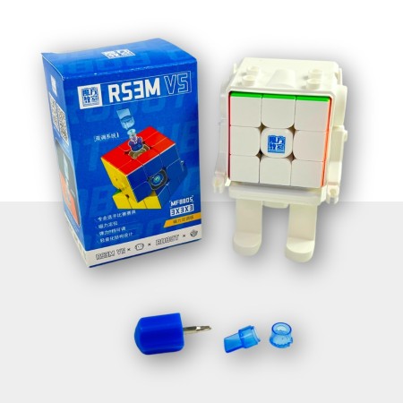 MoYu RS3 M V5 3x3 (Spring Tension + Robot Display Box) Moyu cube - 1