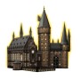 Puzzle 3D du château de Poudlard - La Grande Salle - Edition de nuit 643 pièces Ravensburger - 4