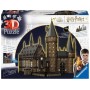 Puzzle 3D du château de Poudlard - La Grande Salle - Edition de nuit 643 pièces Ravensburger - 1