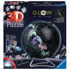 Ravensburger Casse-tête 3D 190 pièces Casse-tête ballon étoile phosphorescent Ravensburger - 1