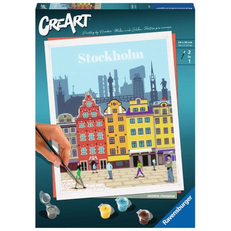 CreArt Stockholm en couleur Ravensburger - 1