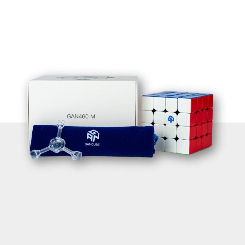 GAN - 460M Rubik's Cube (Speed ​​Cube) - 4x4 - Magnétique - Master Cube  460M, Jeux