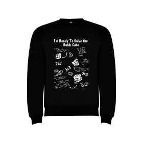Je suis prêt à résoudre le cube magique Sweatshirt Kubekings - 1