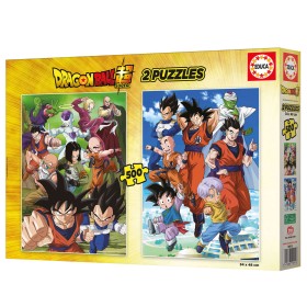 Educa Dragon Ball Puzzle 2 x 500 pièces Puzzles Educa - 1