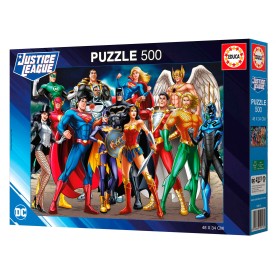 Educa Justice League DC Comics Puzzle 500 pièces Puzzles Educa - 1