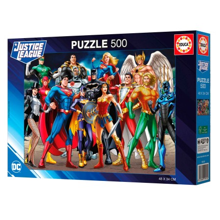 Educa Justice League DC Comics Puzzle 500 pièces Puzzles Educa - 1