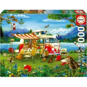 Educa Casse-tête "Vacances à la campagne" 1000 pièces Puzzles Educa - 1