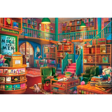Puzzle Educa Bookshop 1000 Piece Puzzle Puzzles Educa - 1