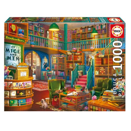 Puzzle Educa Bookshop 1000 Piece Puzzle Puzzles Educa - 2