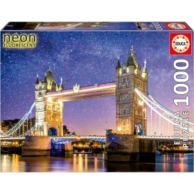 Puzzle Educa Tower Bridge Neon Effect 1000 pièces Puzzles Educa - 3