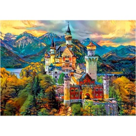 Puzzle Educa Château de Neuschwanstein 1000 pièces Puzzles Educa - 1