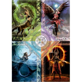 Educa Elemental Magic Chart Puzzle 1500 Pieces Puzzles Educa - 1