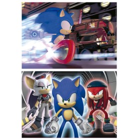 Educa Sonic Prime Neon Puzzle 2 x 100 pièces Puzzles Educa - 1