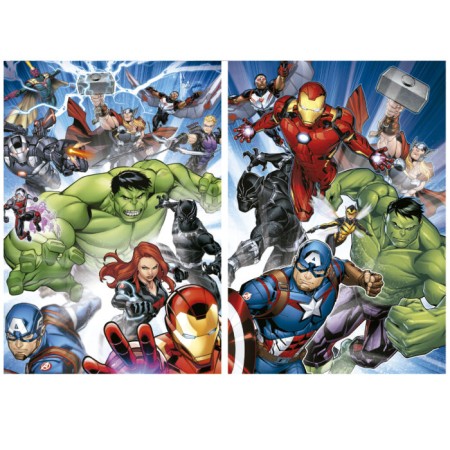 Educa Avengers Puzzle 2 x 100 pièces Puzzles Educa - 1