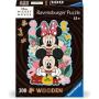 Puzzle Ravensburger Disney Mickey & Minnie en bois de 300 pièces Ravensburger - 1