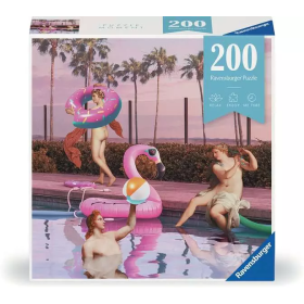 Puzzle Ravensburger Poolparty de 200 Pièces Ravensburger - 1