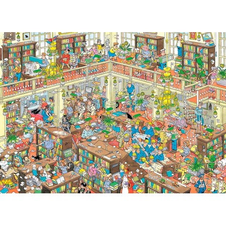 Puzzle Jumbo La Librairie de 1000 Pièces Jumbo - 2