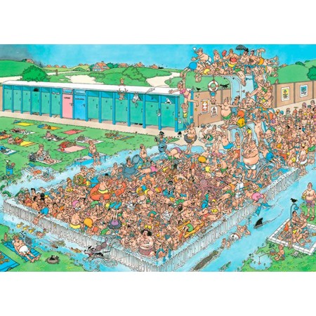 Puzzle Jumbo Entassés de 1000 Pièces Jumbo - 2