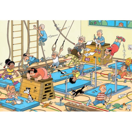 Puzzle Jumbo Cours de Gym 240 Pièces Jumbo - 2