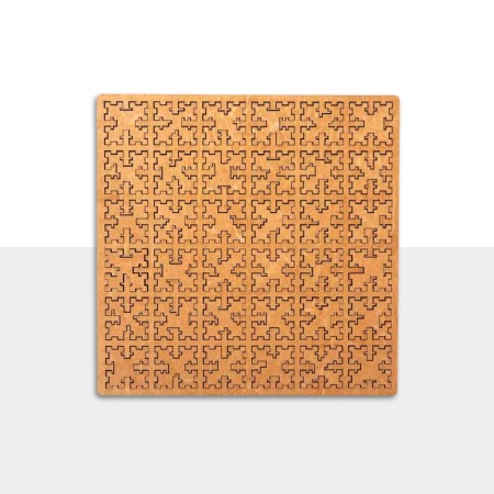 Puzzle en bois - Conception de Tessellation Fractale - 1