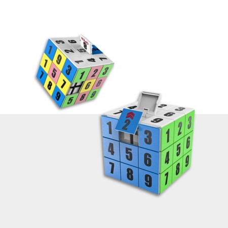 Z-Cube Klotski 3x3 Nombres Z-Cube - 1