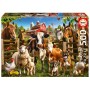 Puzzle Educa Les coquins de la ferme 500 pièces