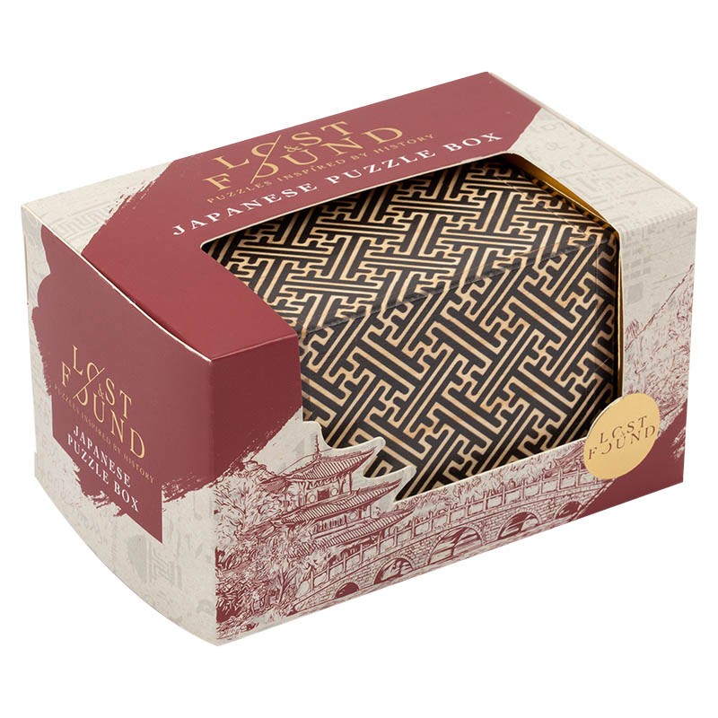 Boîte à puzzle japonaise 🗝️ - Découvrez le secret caché !