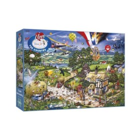 Gibsons I Love the Countryside Puzzle 1000 pièces Gibsons - 1