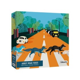 Gibsons Abbey Road Foxes puzzle de 500 pièces Gibsons - 1