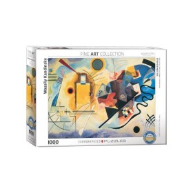 Eurographics Puzzle jaune rouge bleu 1000 pièces - 1