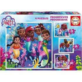 Puzzle Educa Ariel Progressif 25+20+16+12 pcs Puzzles Educa - 1