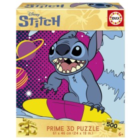 Puzzle Educa Disney Stitch 3D Lenticular de 500 Pièces Puzzles Educa - 1