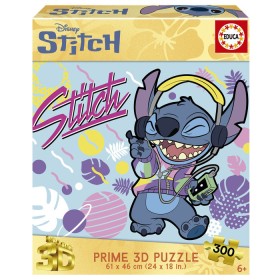 Puzzle Educa Disney Stitch 3D Musique de 300 Pièces Puzzles Educa - 1