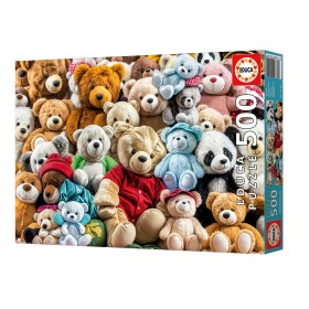 Puzzle Educa Ours en Peluche de 500 Pièces Puzzles Educa - 1