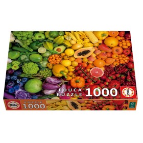 Puzzle Educa Vitamines de Couleurs de 1000 Pièces Puzzles Educa - 1