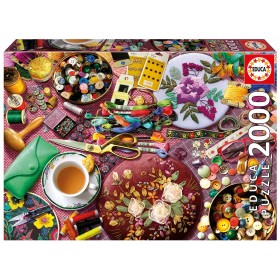 Puzzle Educa Table de la Couturière de 2000 Pièces Puzzles Educa - 1