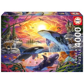 Puzzle Educa Orques et Loups de 4000 Pièces Puzzles Educa - 1