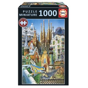 Puzzle Educa Collage Gaudí Miniature de 1000 Pièces Puzzles Educa - 1