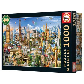 Puzzle Educa Symboles d'Europe Miniature 1000 Pzs Puzzles Educa - 1